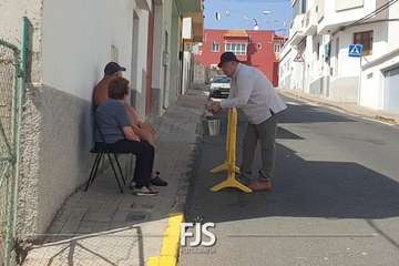 Unas 5.000 personas se remojan en la primera Traída del Agua tras la pandemia/Francisco Javier Santana y TA.